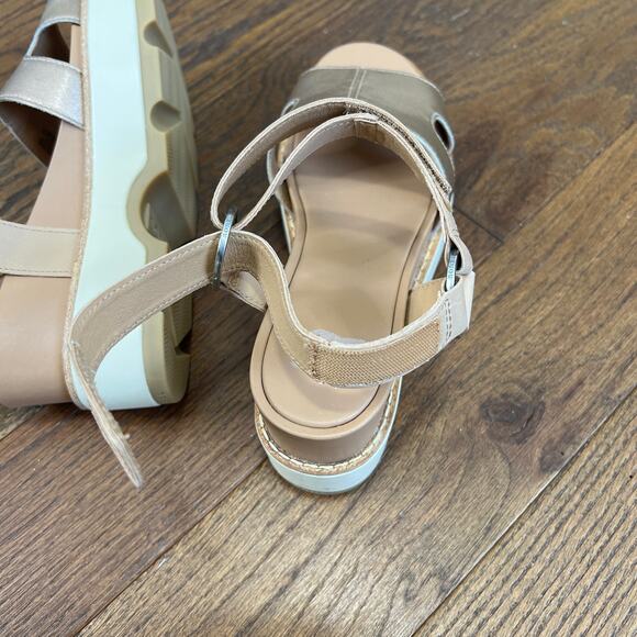 Sorel JOANIE IV ANKLE - Honest sandals Leather suede Sz8 - Picture 7 of 10